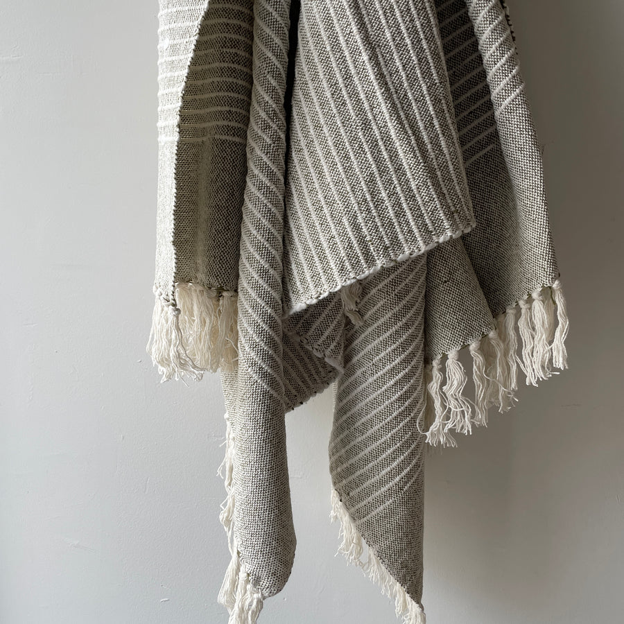 Jacquard Throw - Sage
