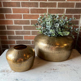 Textured Gold Vase