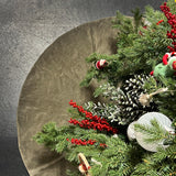 Velvet Tree Skirt - Cypress