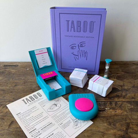 Vintage Bookshelf Board Game - Taboo