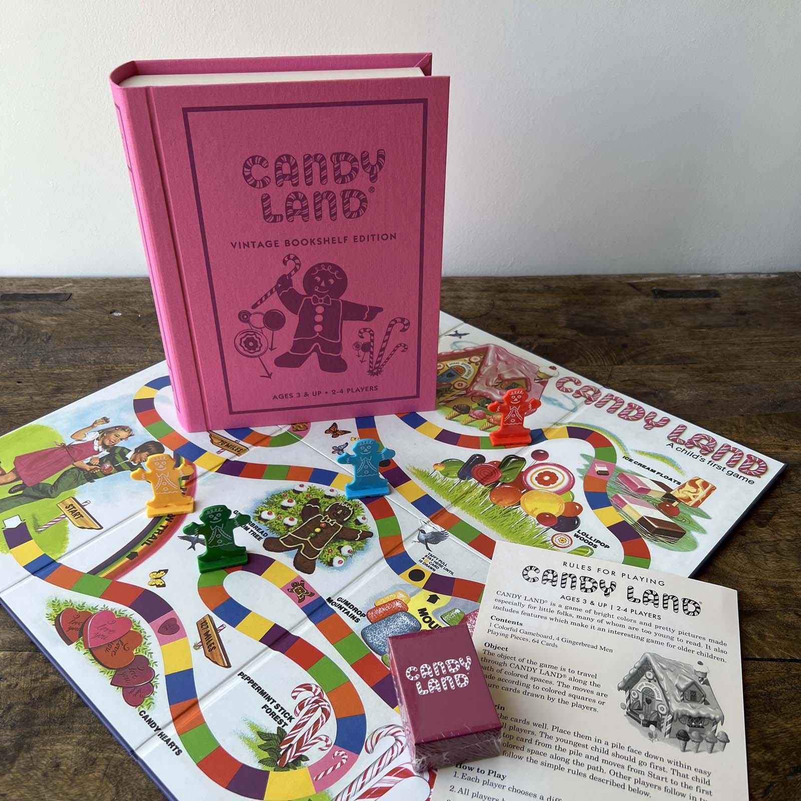 Vintage Bookshelf Board Game - Candy Land