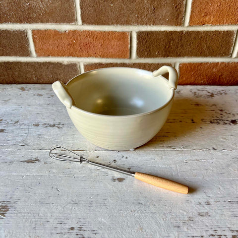 Cream Bowl and Whisk