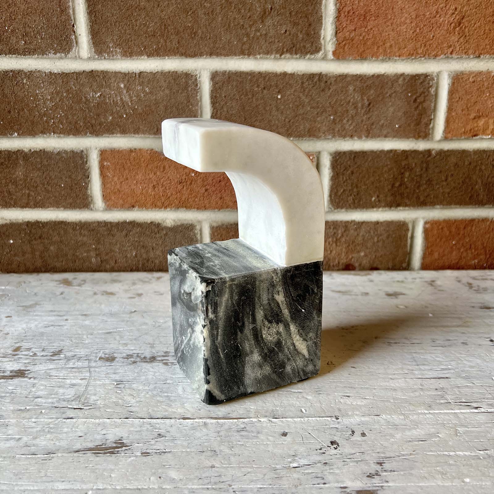 Black and White Bookend