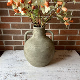 Amphora Green Vase