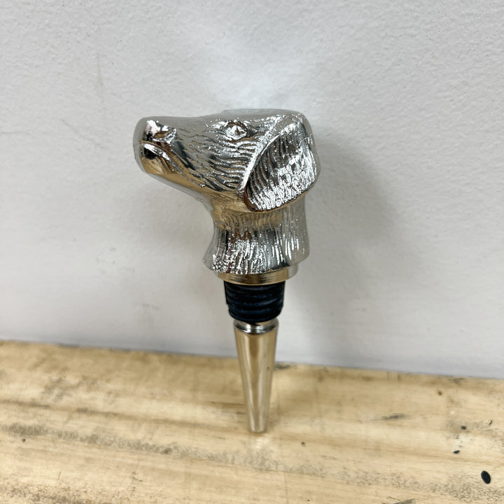 Dog Head Bottle Stopper