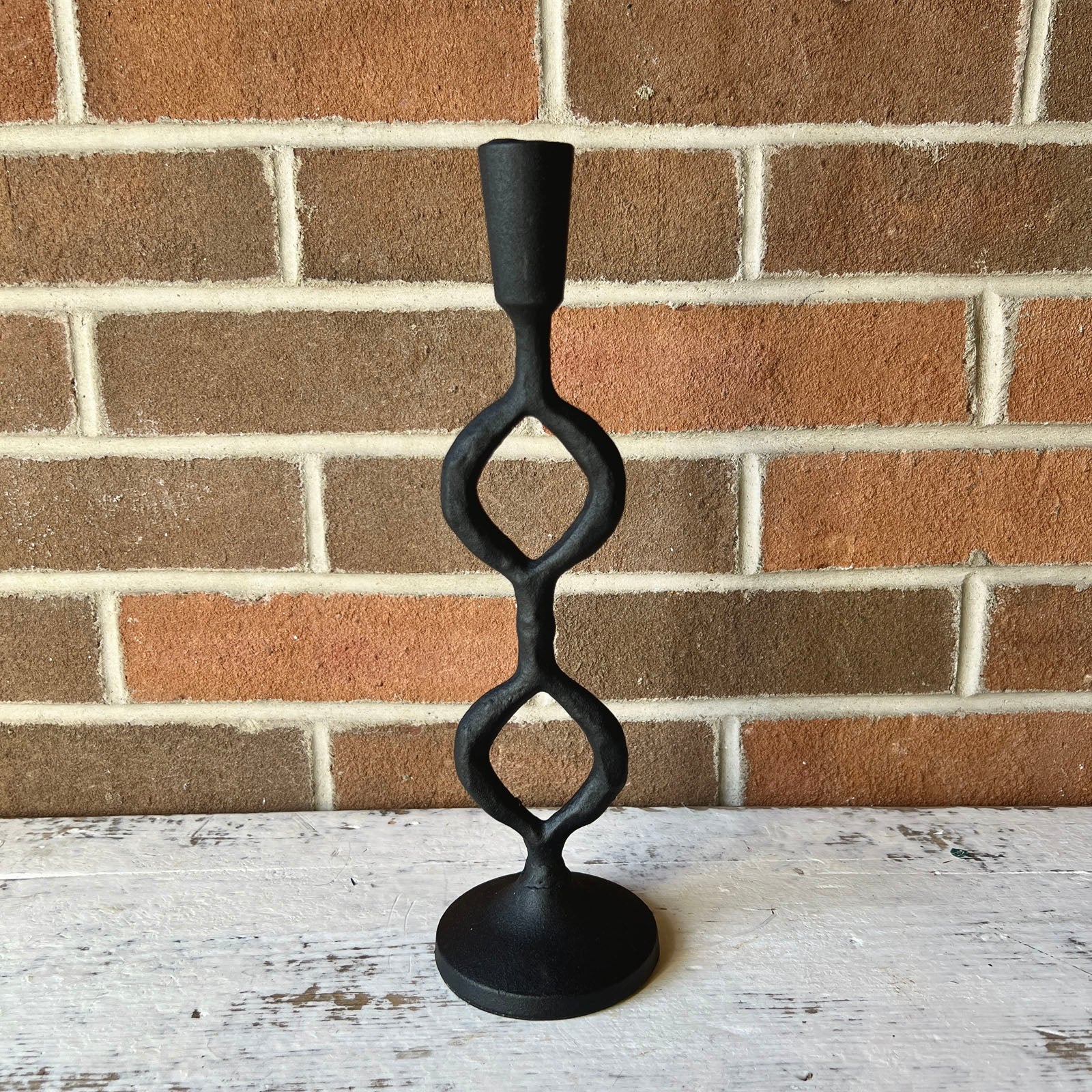 2 Circle Candle Holder