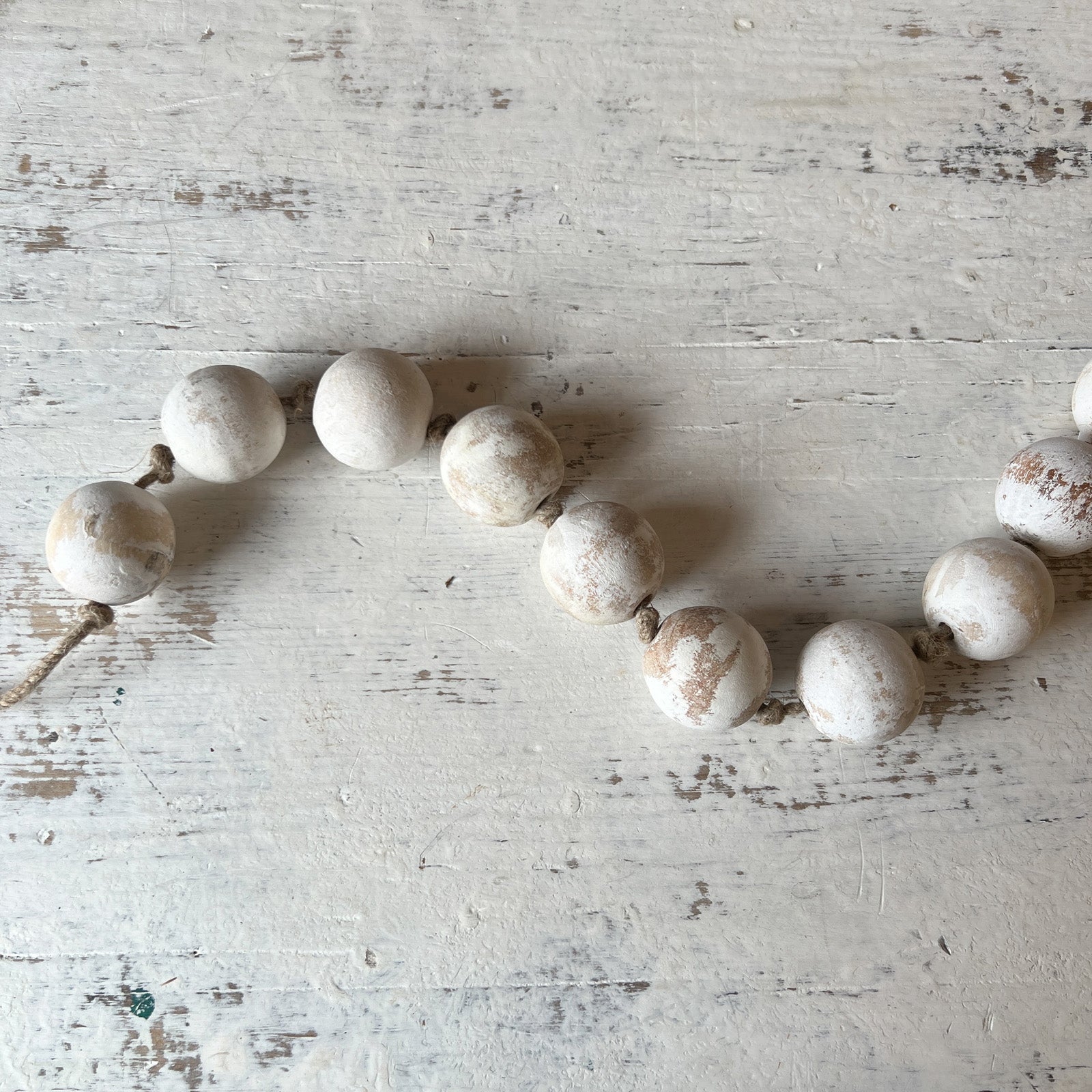 Wooden Bead Garland