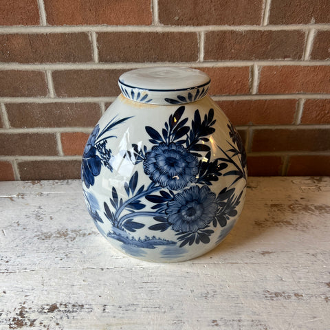 Stoneware Ginger Jar