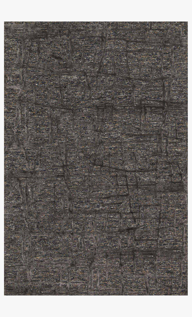 7'9" x 9'9" Juneau Rug - Charcoal / Charcoal