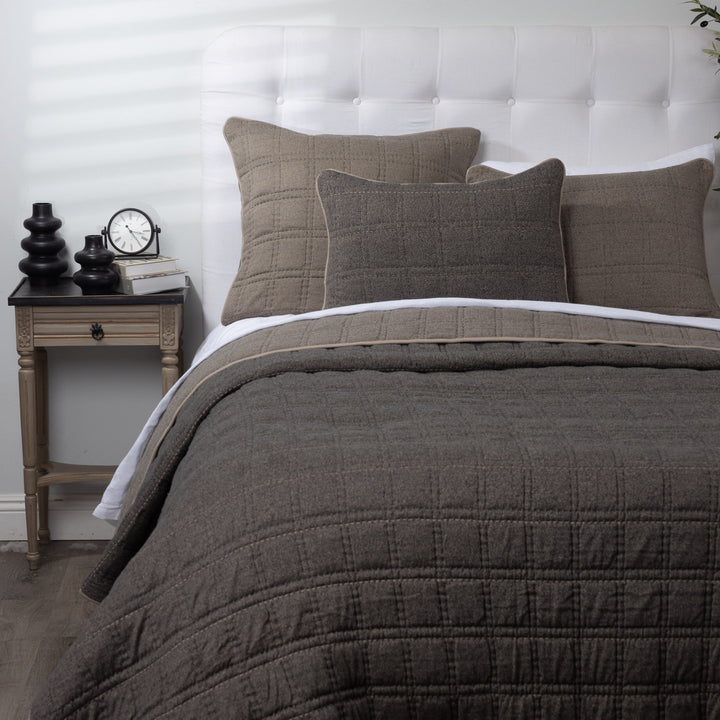 Fletcher Quilt King - Granite