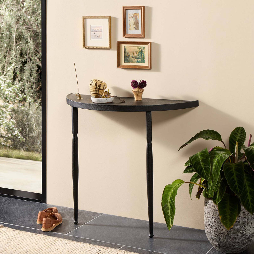 Lois 38" Demilune Console Table