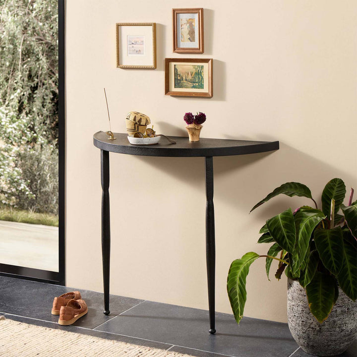 Lois 38" Demilune Console Table