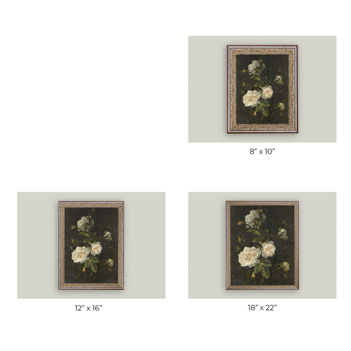 Moody Still Life Rose