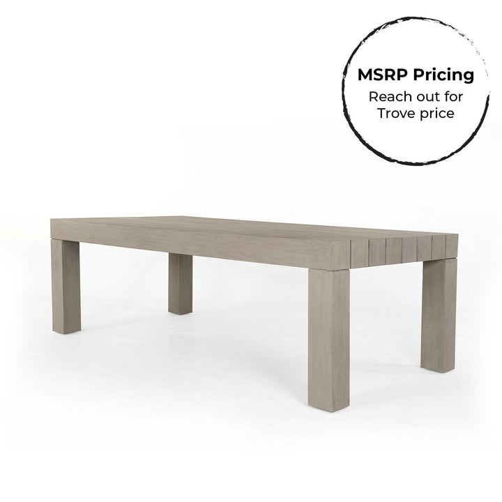 Menora 87" Outdoor Dining Table
