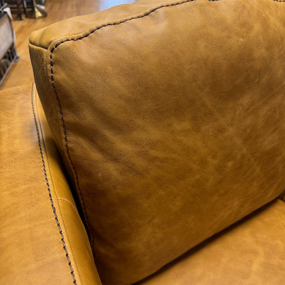 Miles Leather Swivel Chair
