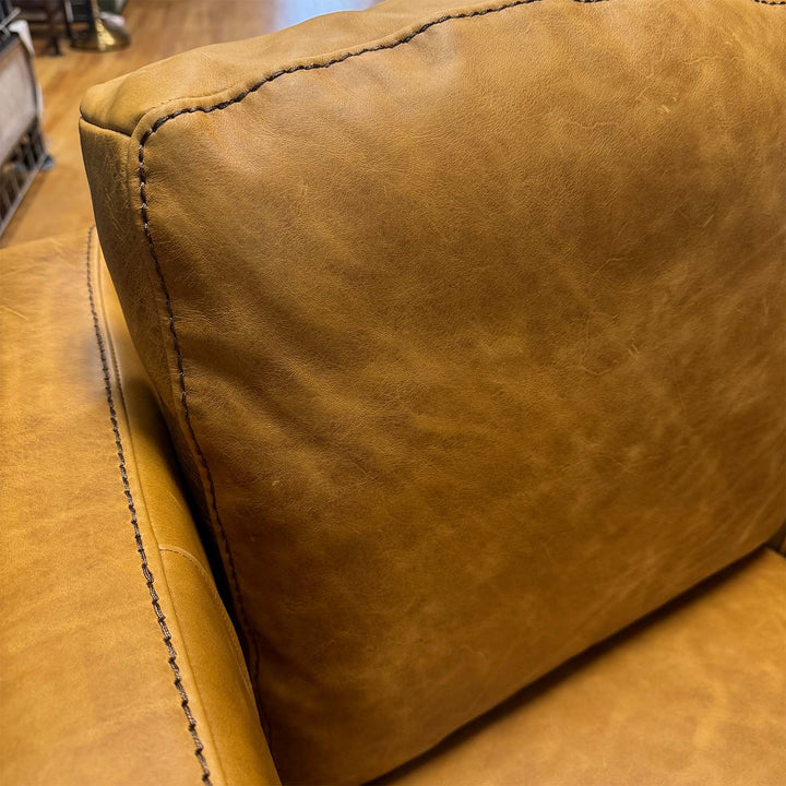 Miles Leather Swivel Chair