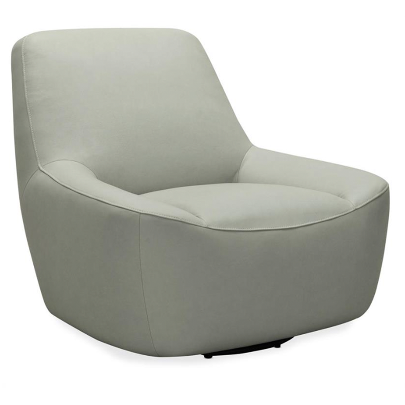 Misha Leather Swivel Chair