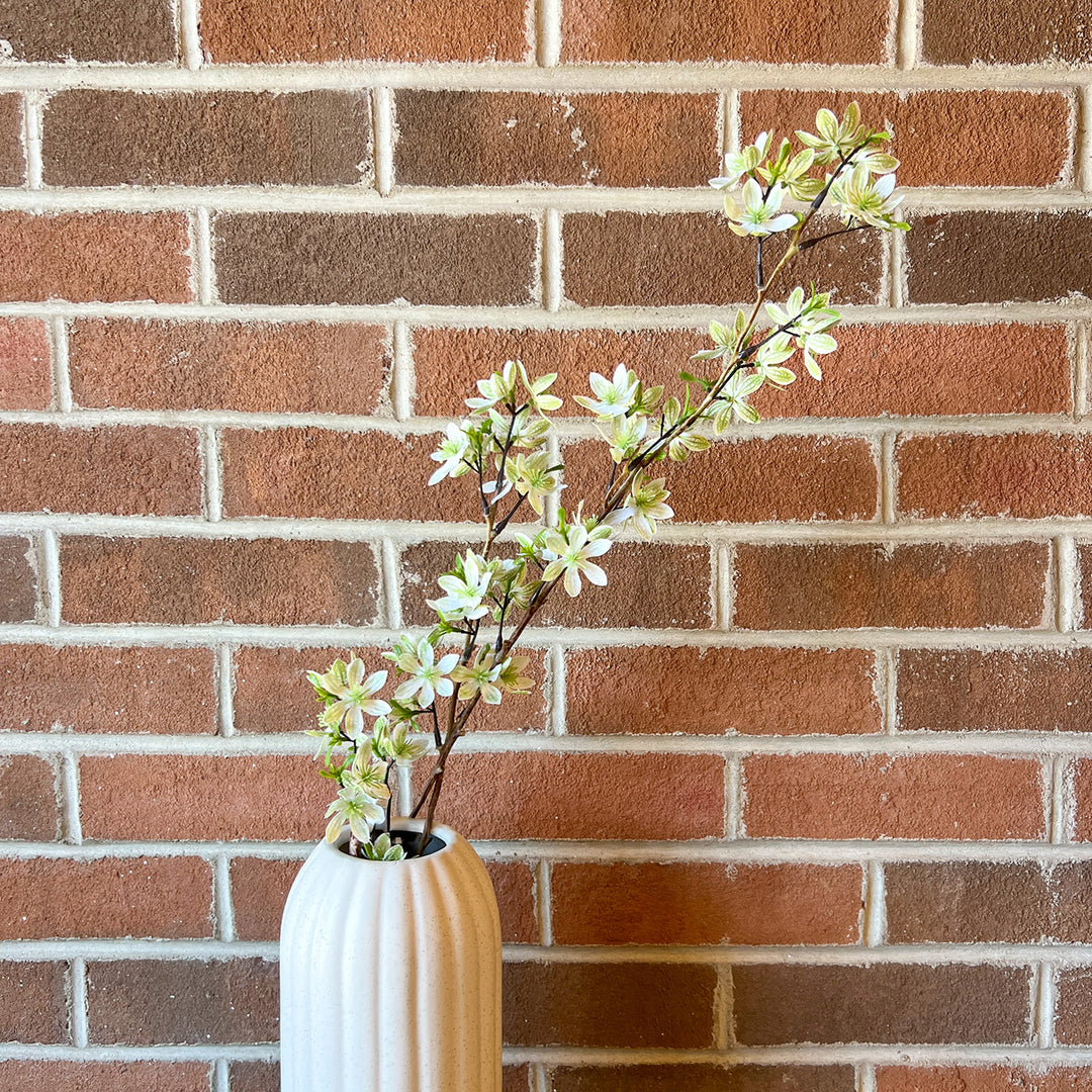 Blossom Branch - Green/White