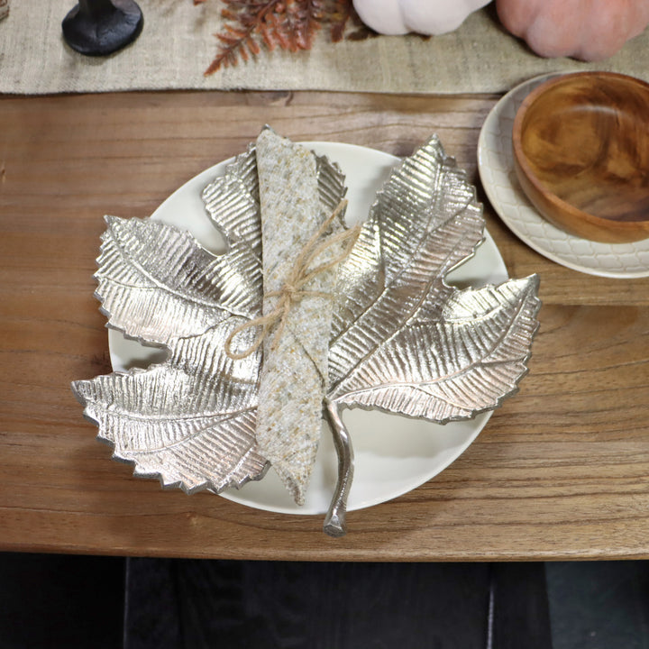 Leaf Tray - Silver
