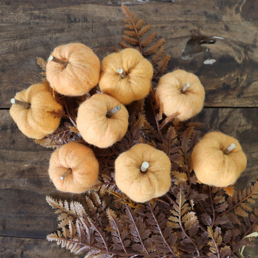 28" Felt Pumpkin - Orange