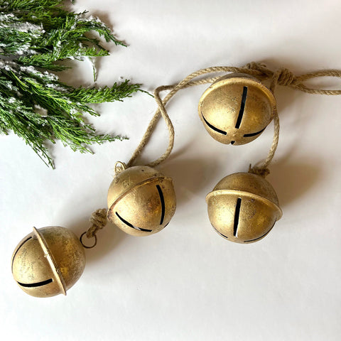 Brass Bells on String