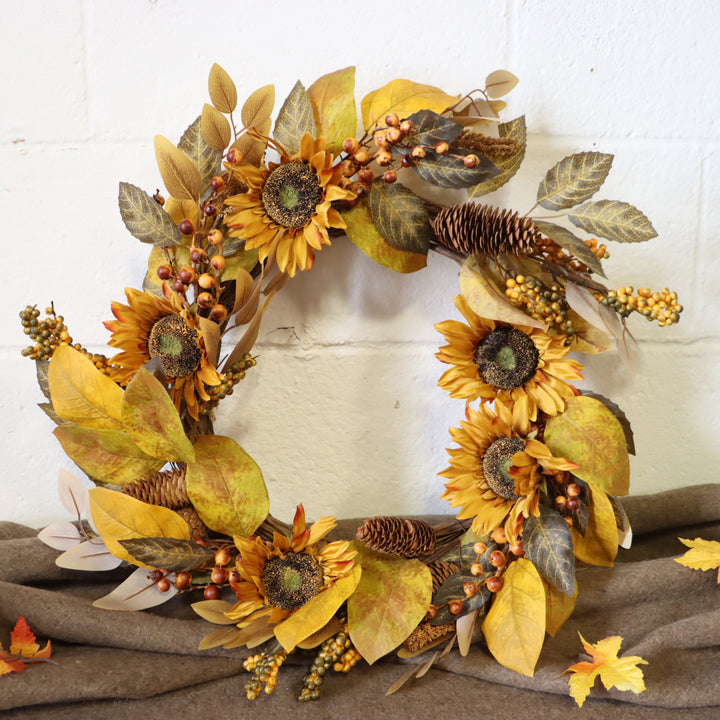 Sunflower Wreath