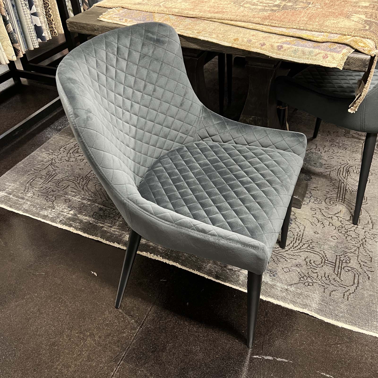 Etta Dining Chair - Dark Grey