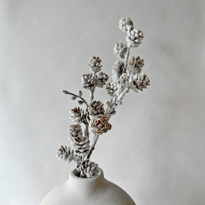 Snowy Pinecone Spray