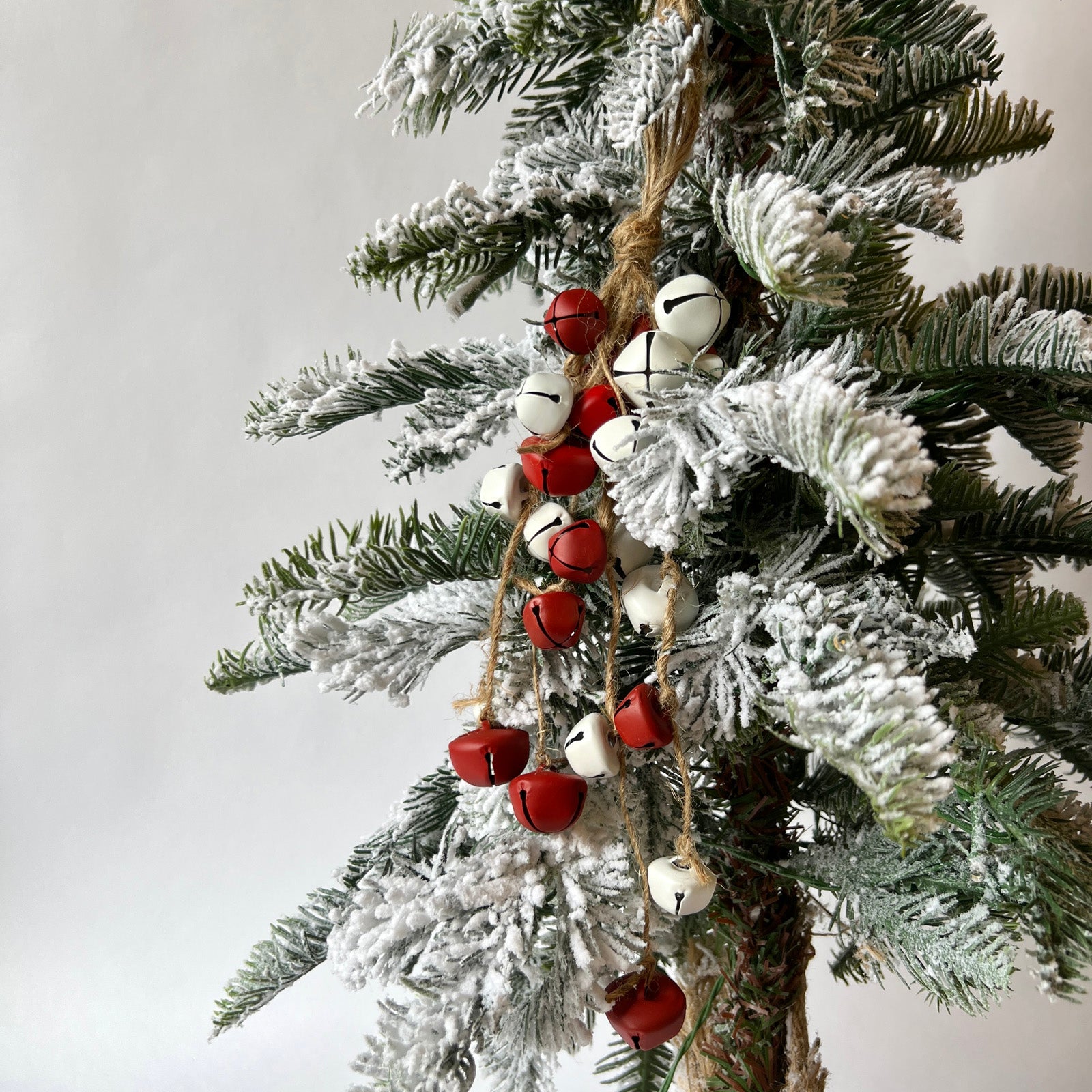 Red & White Bell Ornament