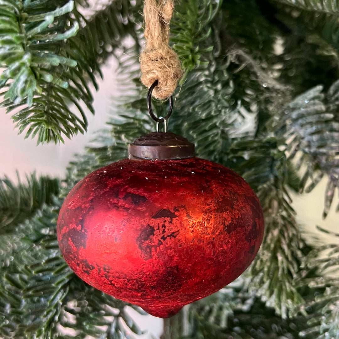 3" Red Ornament
