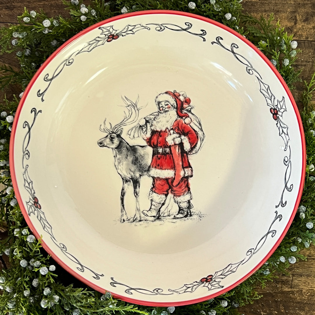 Santa & Reindeer Bowl