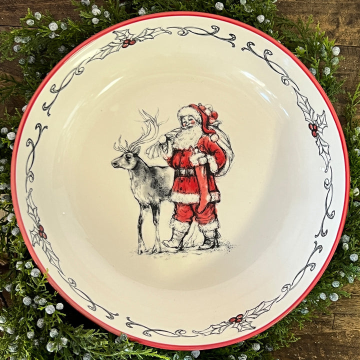 Santa & Reindeer Bowl