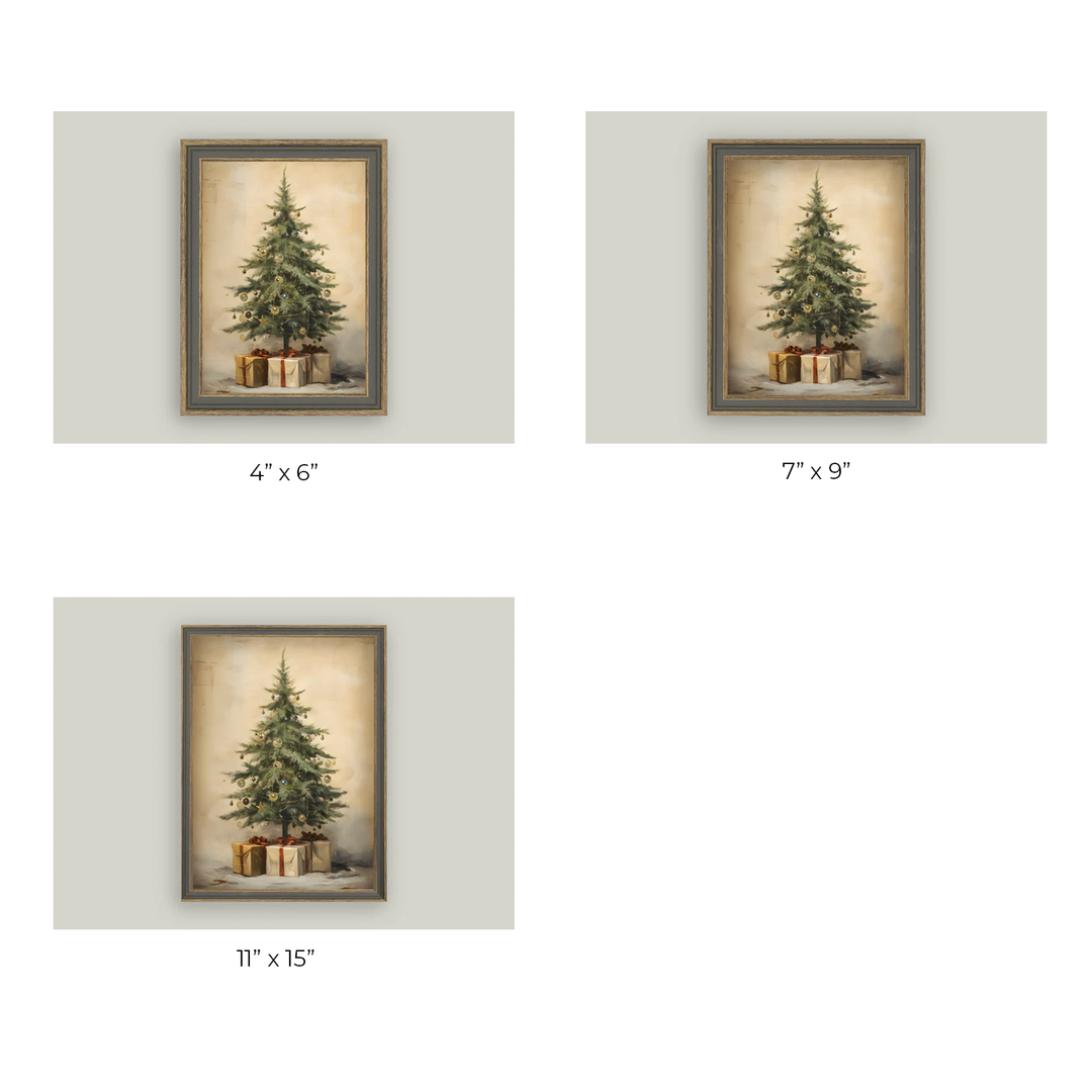 Christmas Tree with Presents