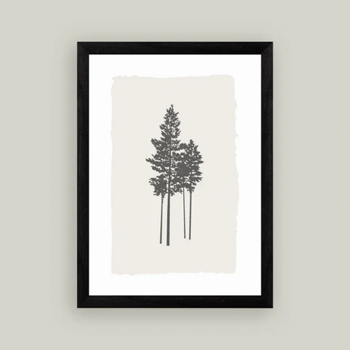 Two Trees Black & White