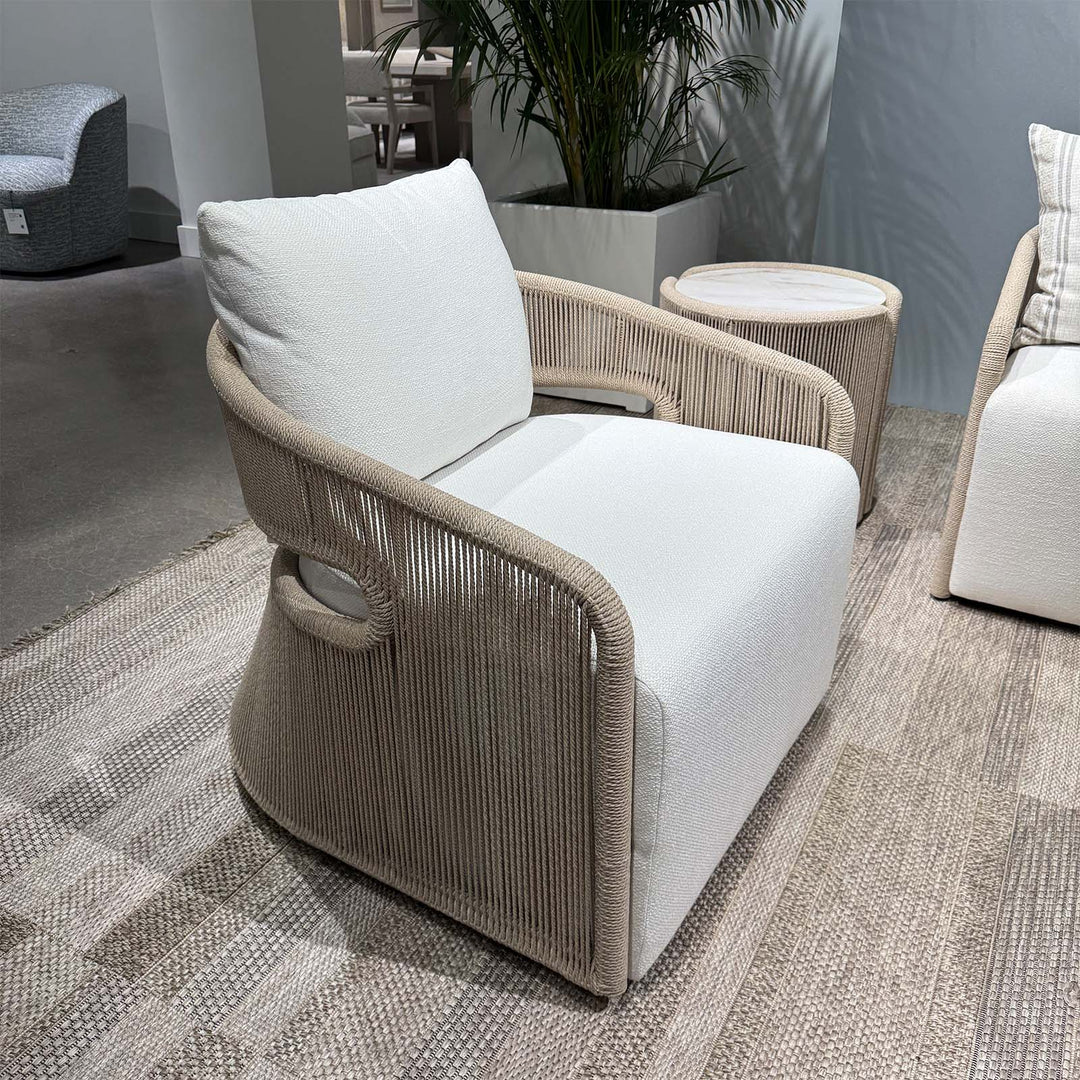 Toby Outdoor Swivel Chair