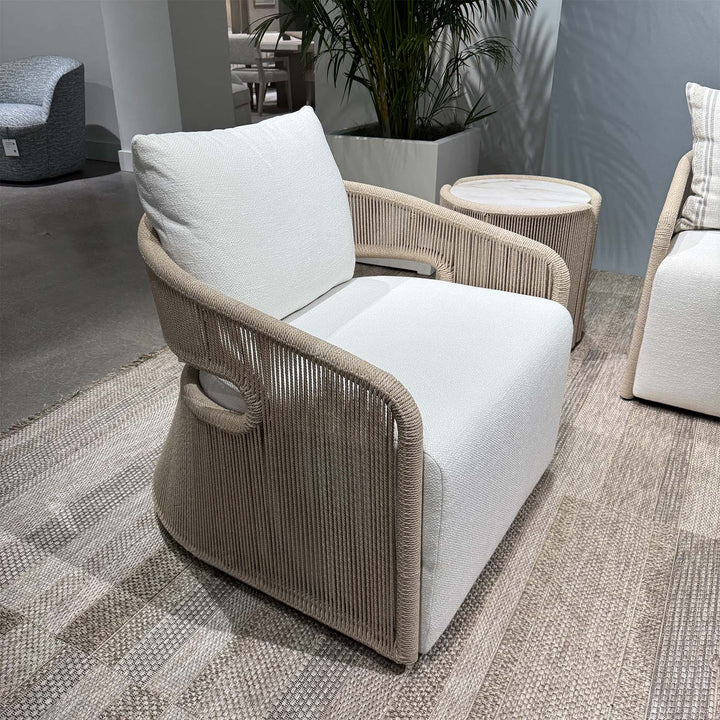 Toby Outdoor Swivel Chair