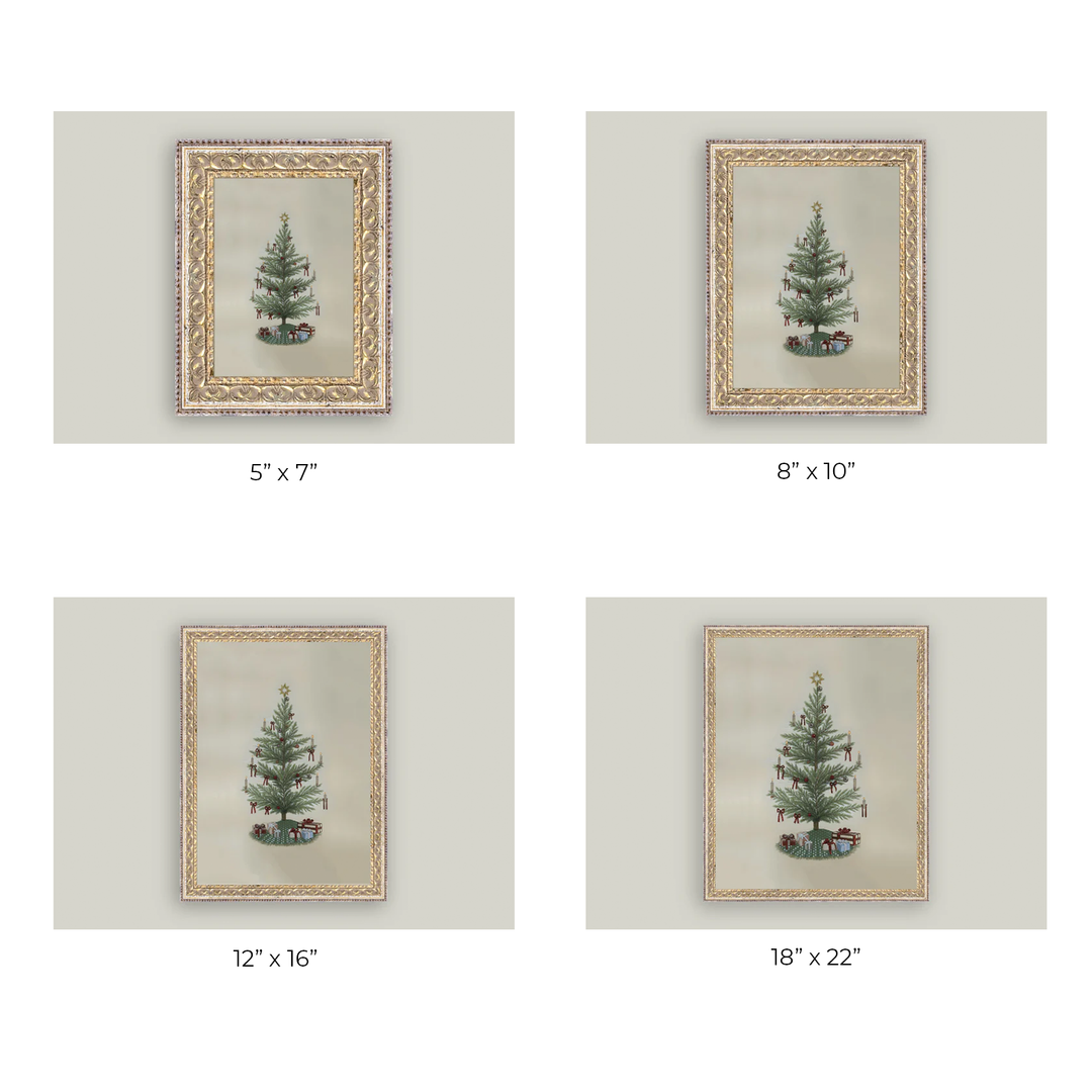 Vintage Trees with Bows