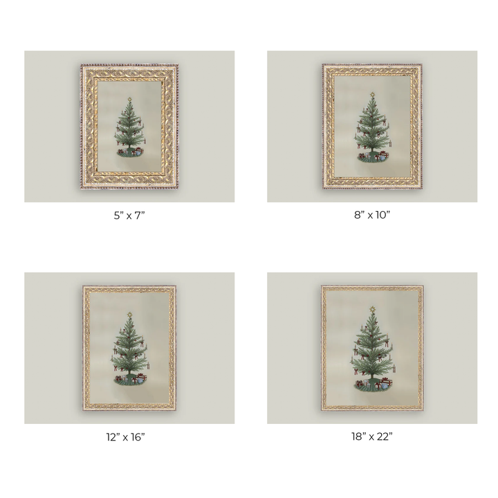 Vintage Trees with Bows