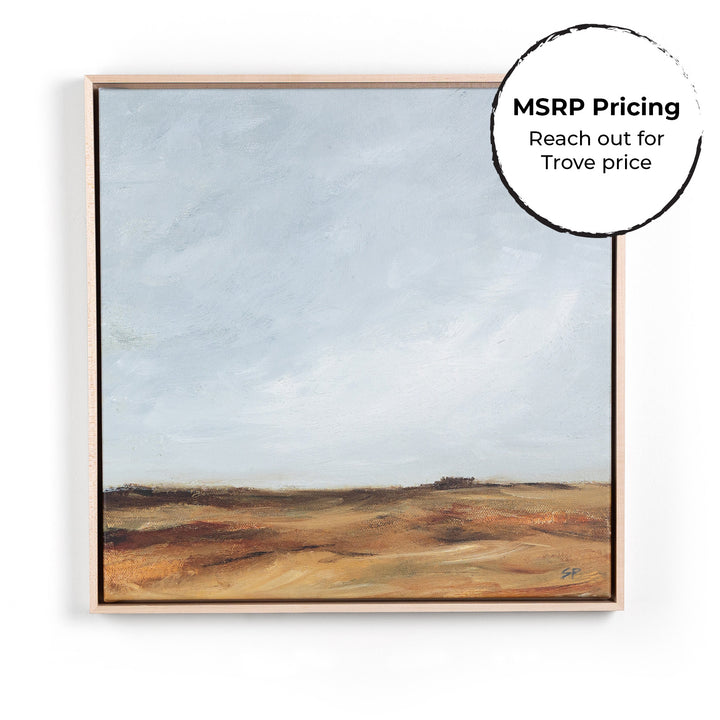 Wheat Field - 24" x 24"