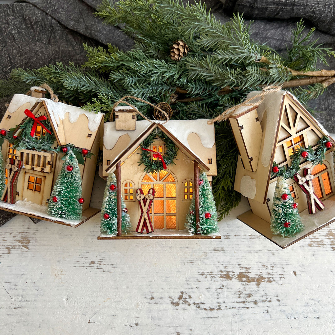 Lighted Lodge Ornament