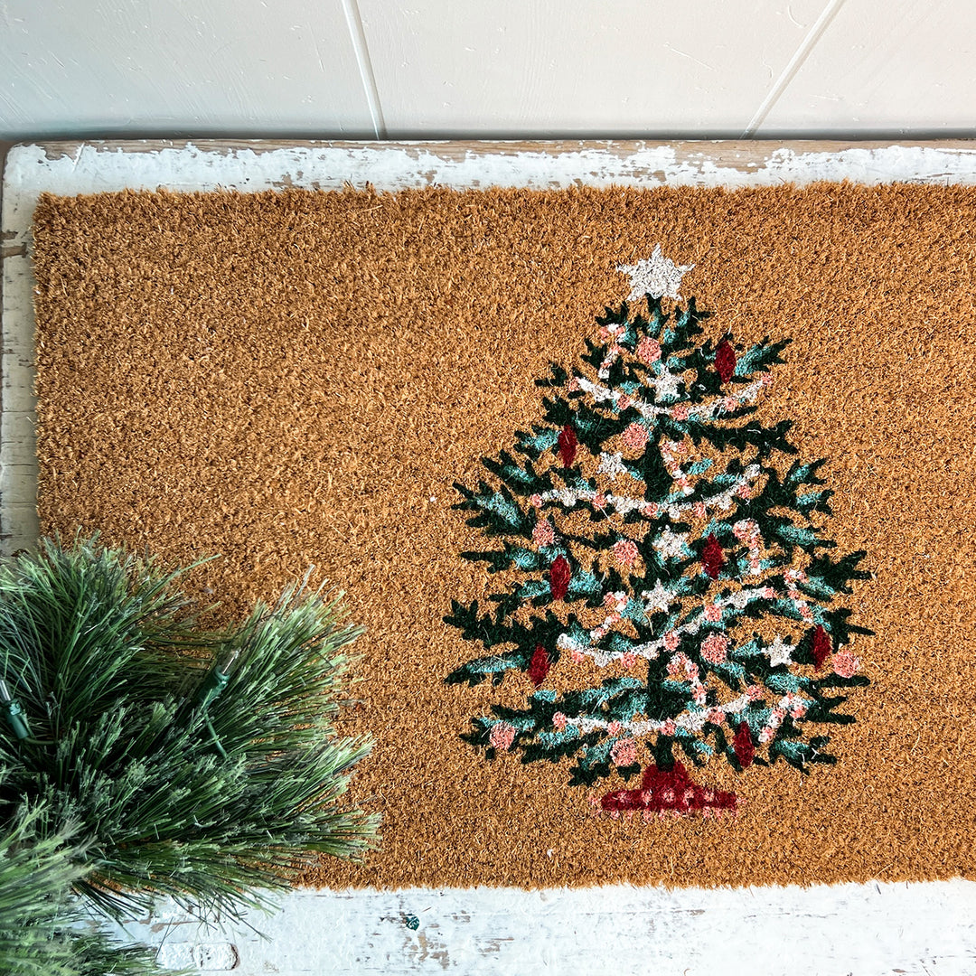 Christmas Tree Doormat