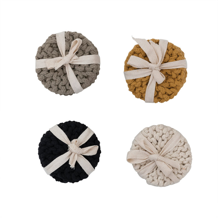 S/4 Crochet Coasters