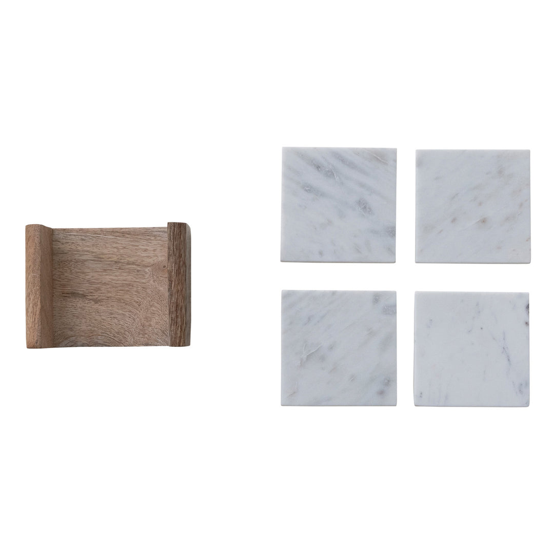 Marble Coasters - S/4