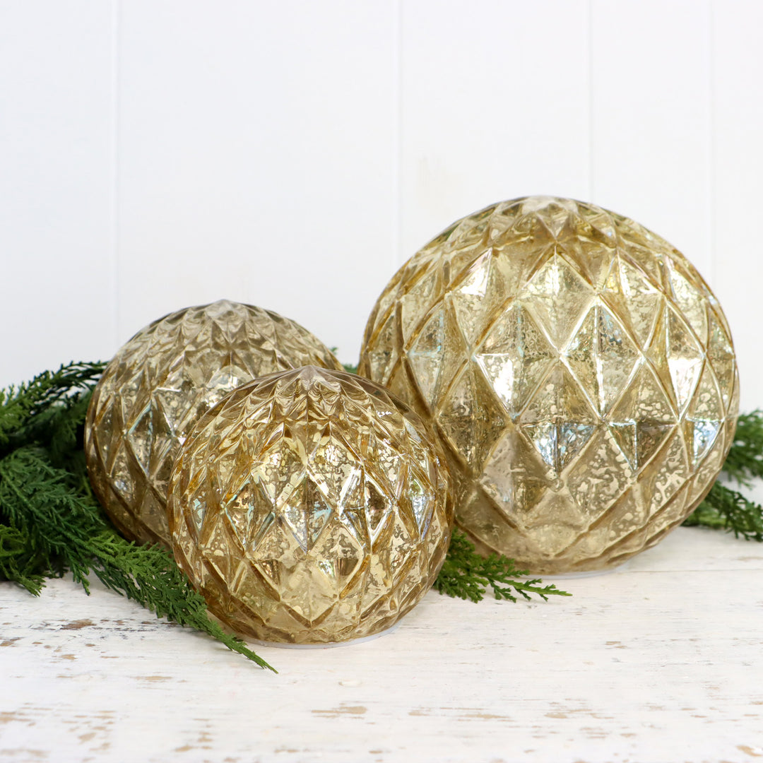 Gold Mercury Globe