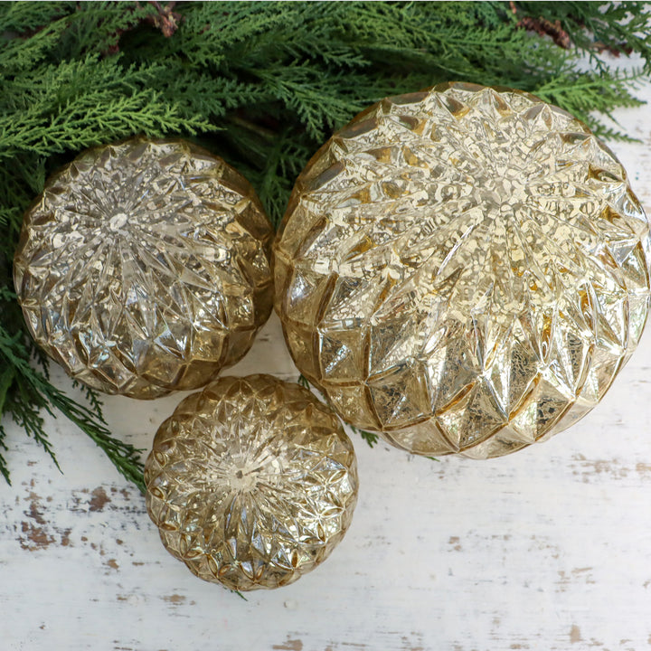 Gold Mercury Globe