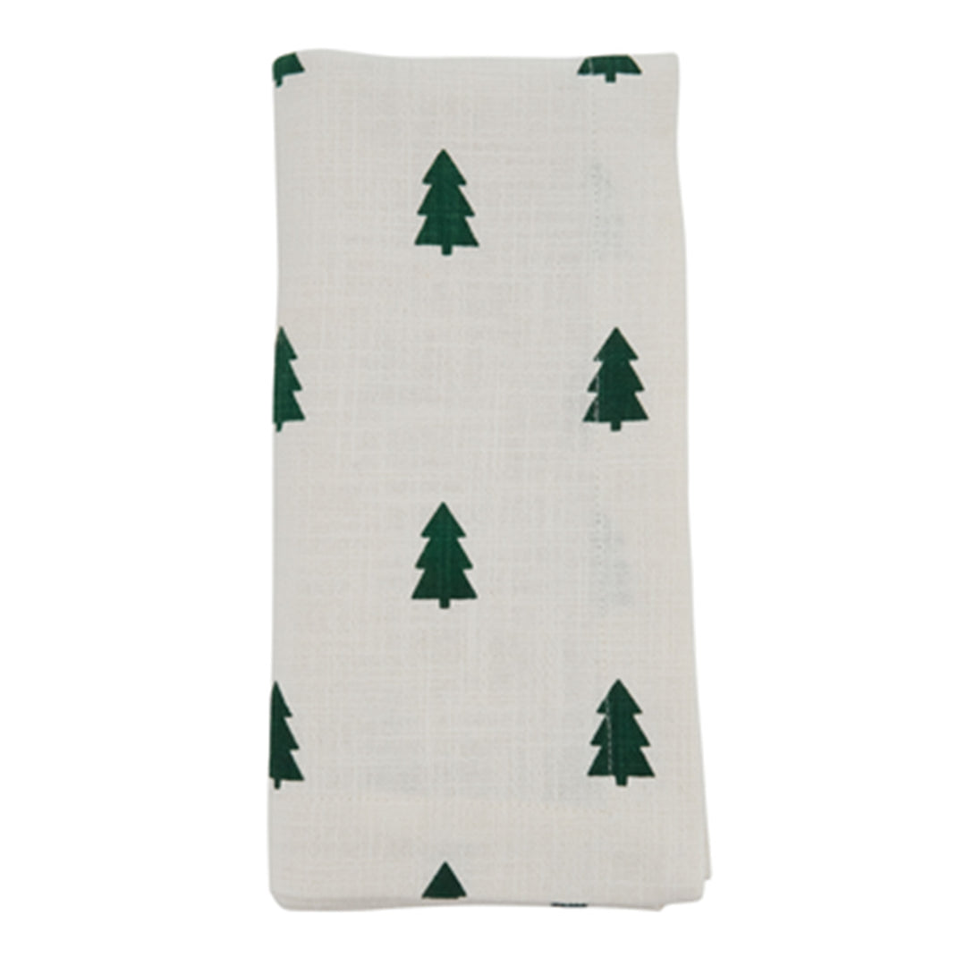 Christmas Tree Napkin - Green
