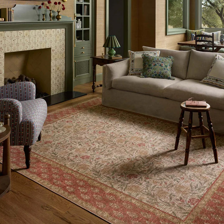 Edinburgh Rug Ivory/Spice