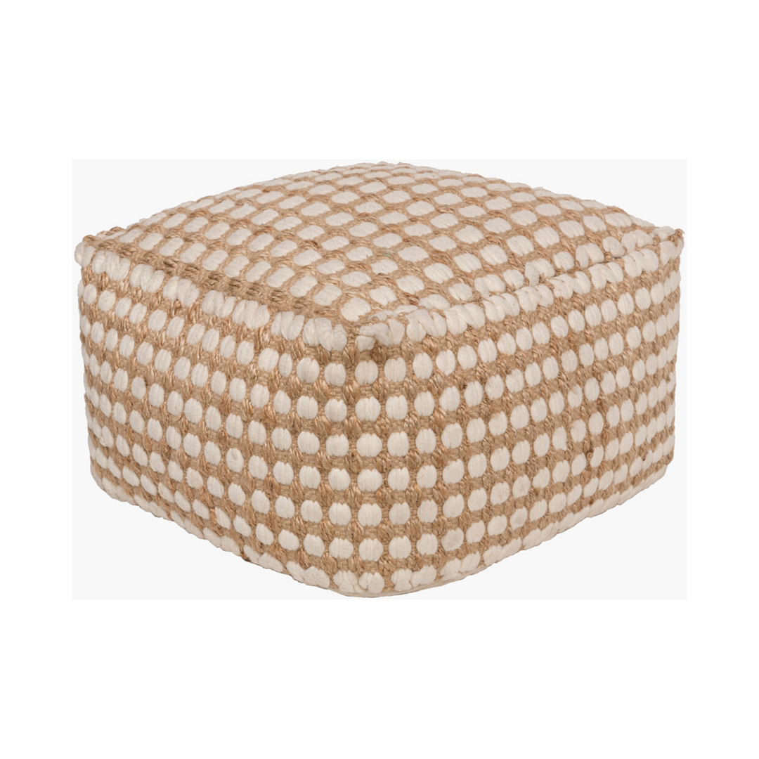 Jute Pouf