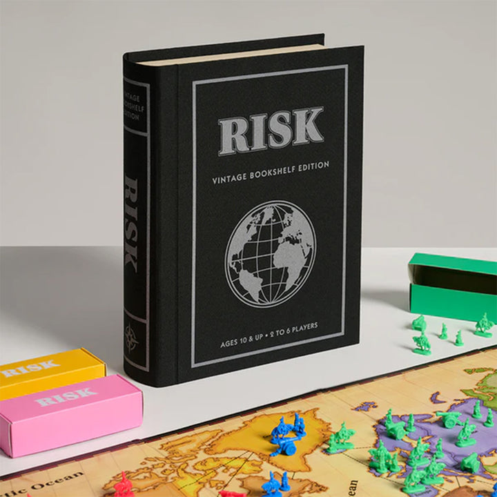 Vintage Bookshelf Board Game - Risk