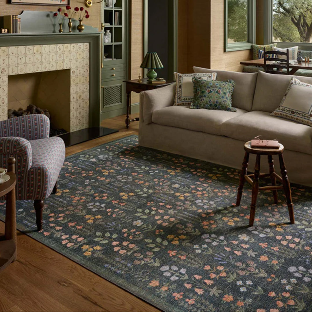 Edinburgh Rug Navy/Multi